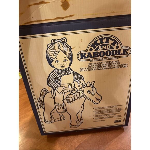 Vintage 1984 Kitt and Kaboodle doll and horse with original box - Picture 6 of 6